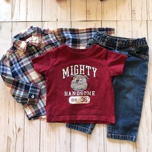 Size 12m 3 piece Carter’s outfit